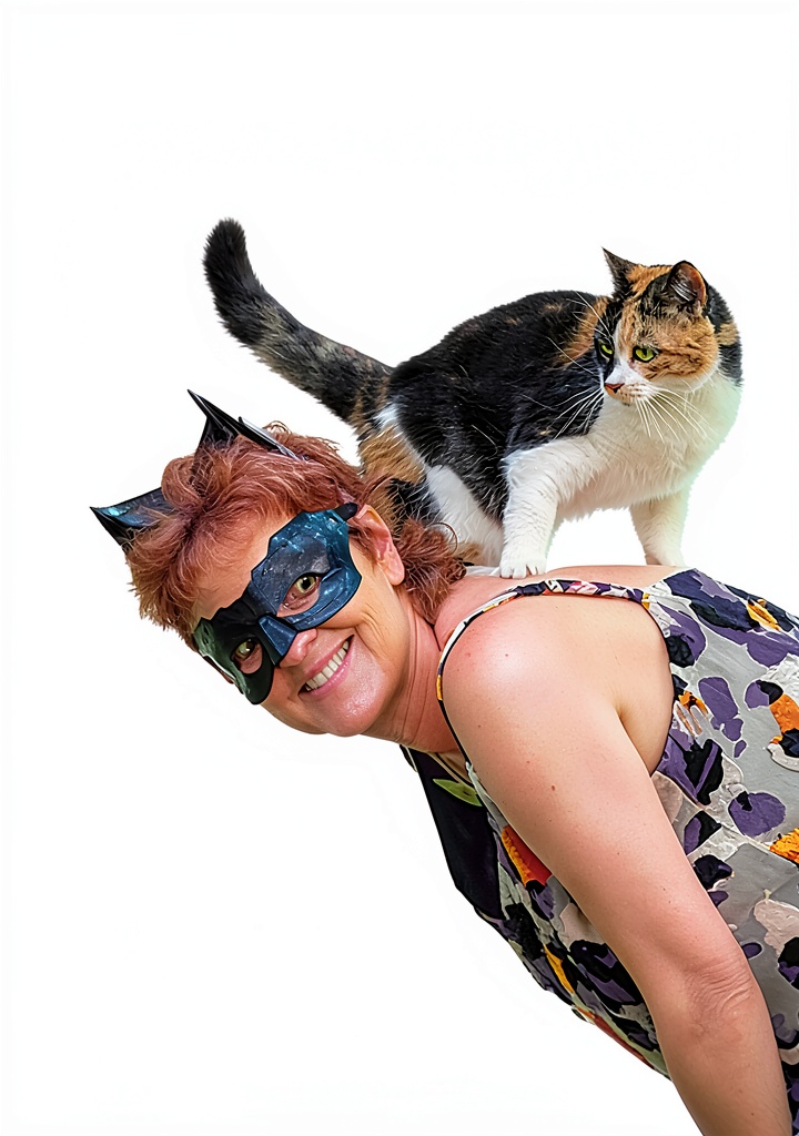 Installing Cat Care & Health Guide by Hasmark Publishing International on a wooden desk
