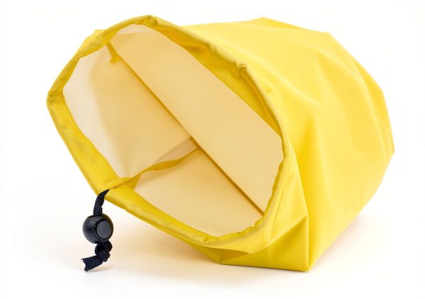 Stuff Sack 5 x 10 Inch Waterproof Outdoor Storage Drawstring Bag Gray-2