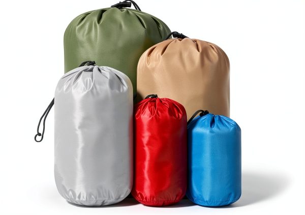 Small Drawstring Bags VESPERBUDDY 5-Pack Ultralight 3L-20L Set-0