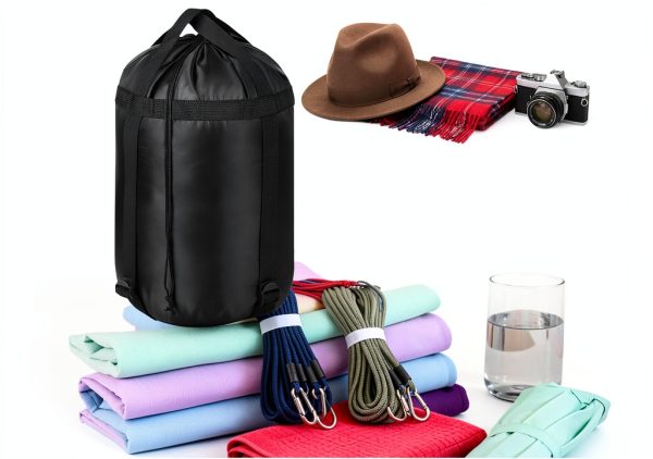 22L Sleeping Bag Cover Jxiwfvl Waterproof Compression Sack for Camping-5