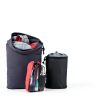 Nylon Stuff Sack Set 5-Piece EXERMIL Assorted Colors Drawstring-4